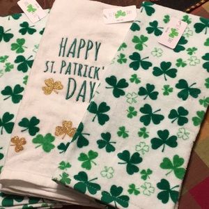 SOLD ST. Patrick’s Day Hand Towels